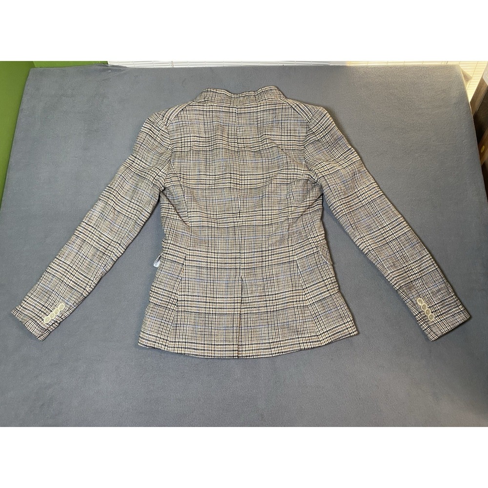 Veronica Beard Women's Size 4 Plaid Dickie Jacket Blazer Has Snags / Strings - Picture 10 of 15